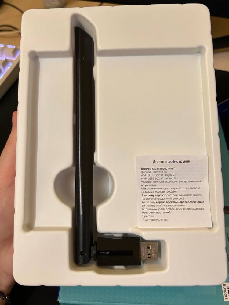 wifi адаптер tp-link AC600
