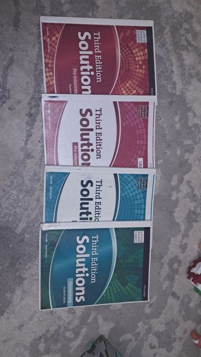 Книги та робочі зошити англійська мова Oxford Solution