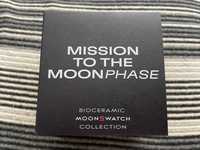 Swatch x Omega Mission to the Moonphase Preto Snoopy
