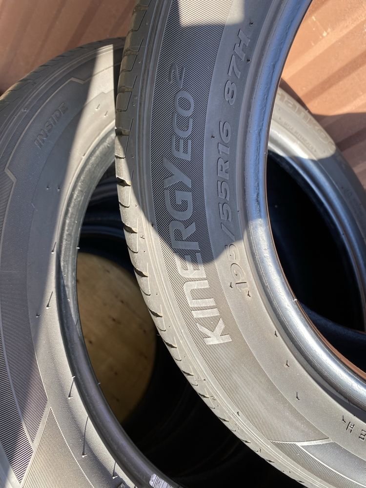 R16 195/55 Hankook KinergyEco2 Літні Шини Резина Гума з Німеччини 4шт