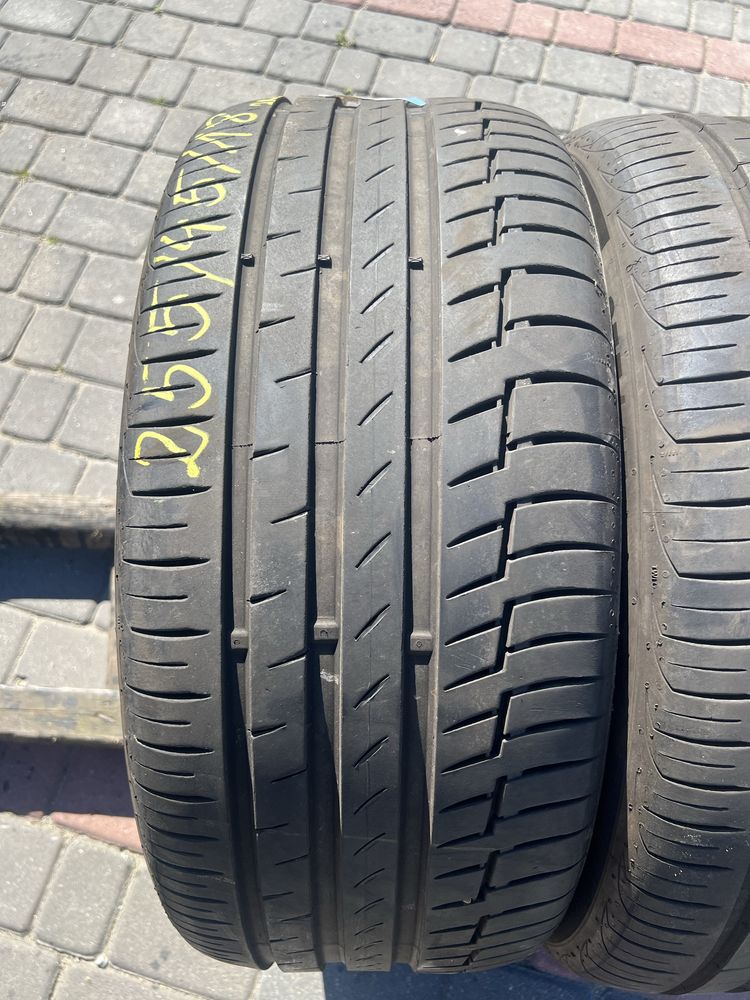 Opony 2szt 255/45/18 21rok Continental Niemcy