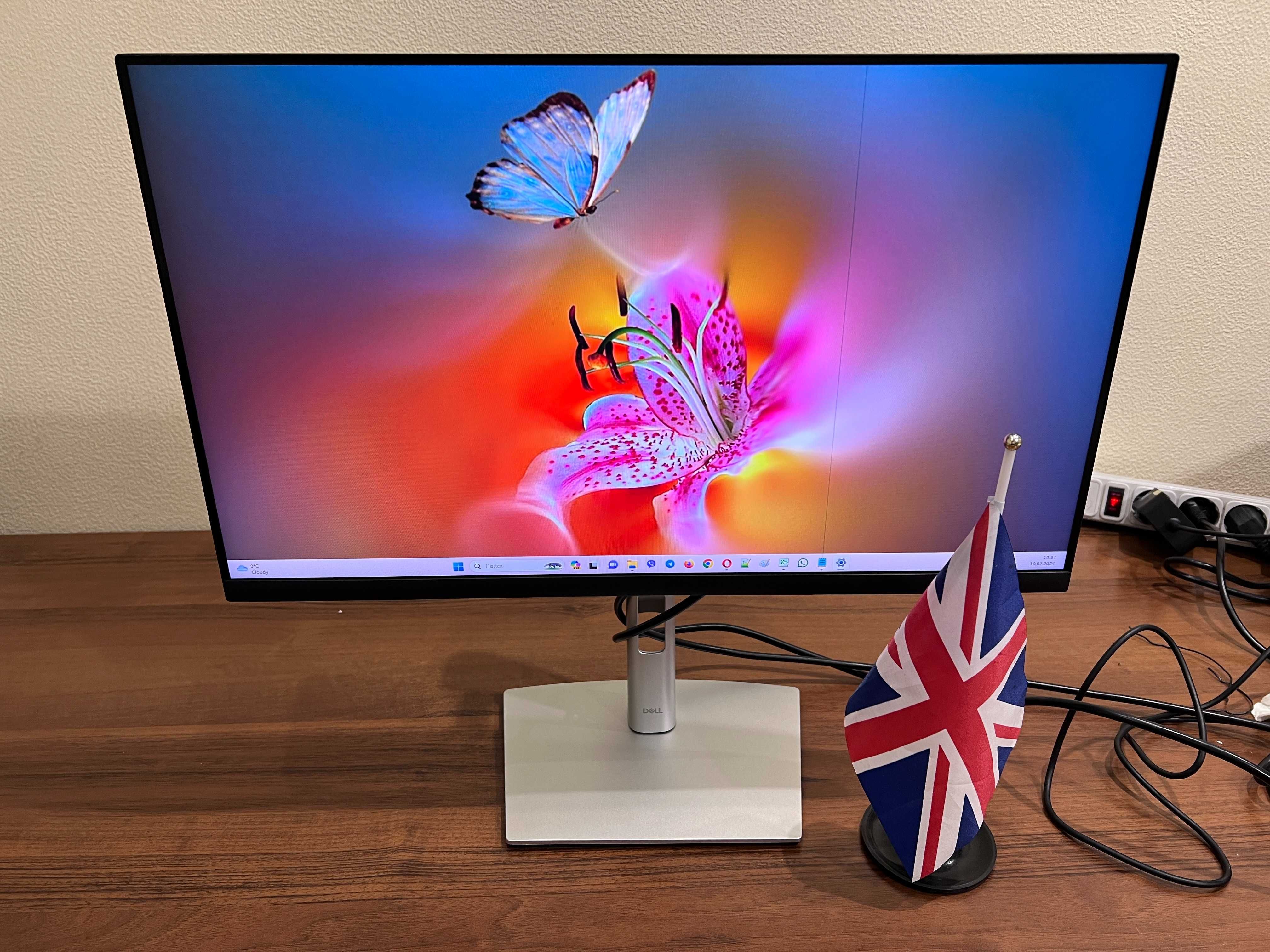 Монітор Dell P2422H 24"IPS FHD DP+HDMI+VGA