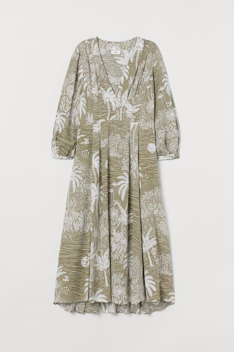 Vestido com pregas, 42