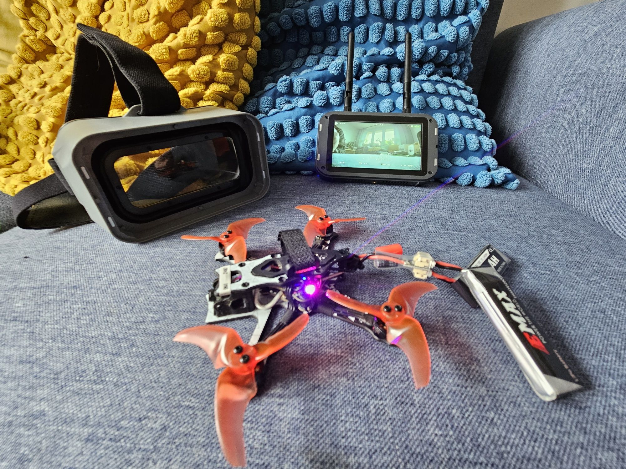 Emax Tinyhawk 3 Plus HD Freestyle ZESTAW FPV