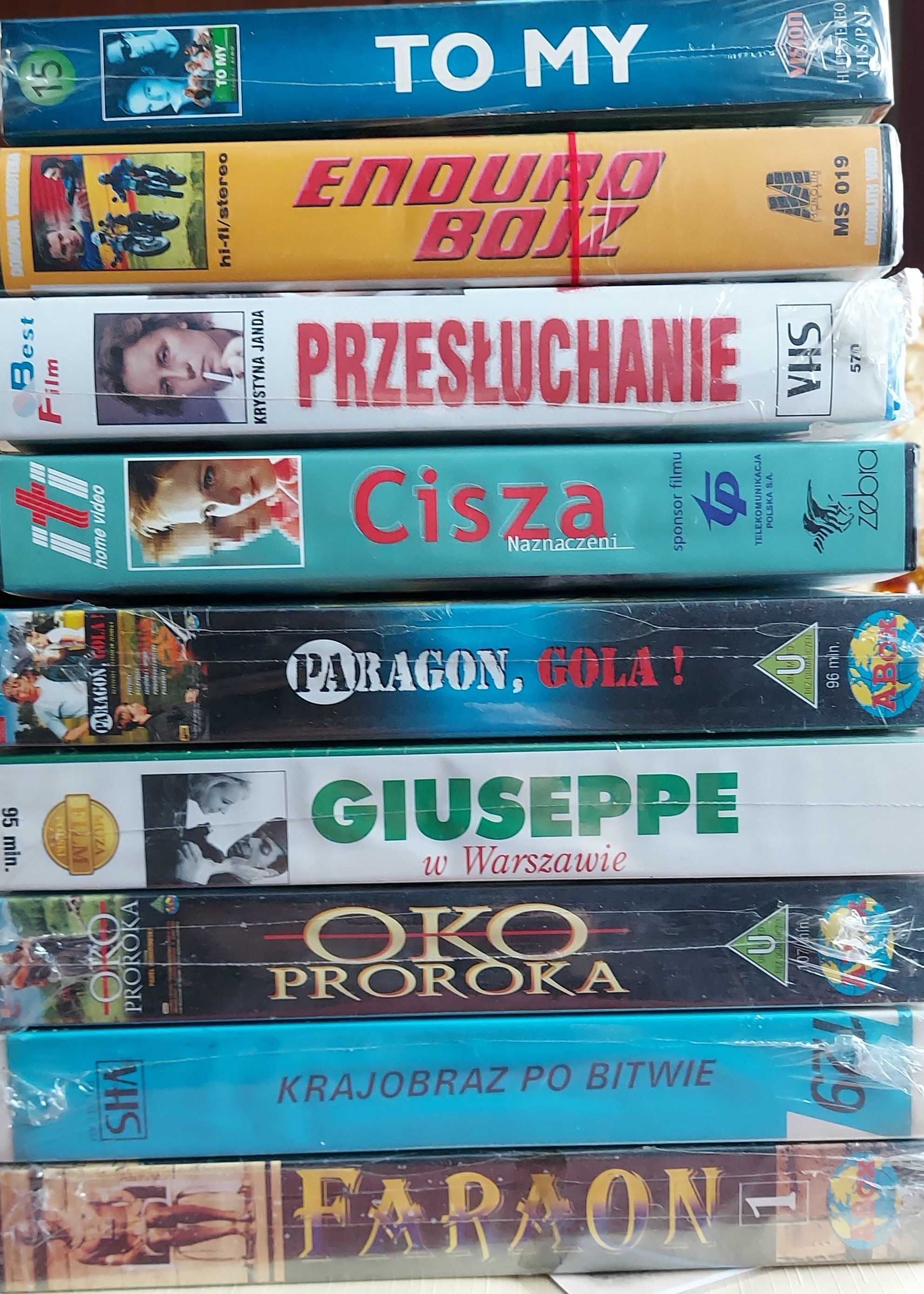 Kasety VHS Video oryginalne i nagrane.