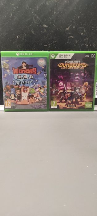 Gry na Xbox Worms i Minecraft