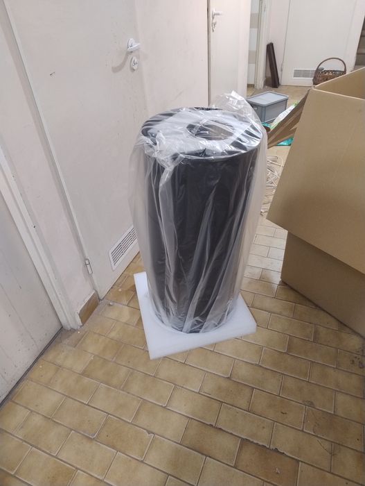 Okap northberg cylindro Eco 4led czarny mat