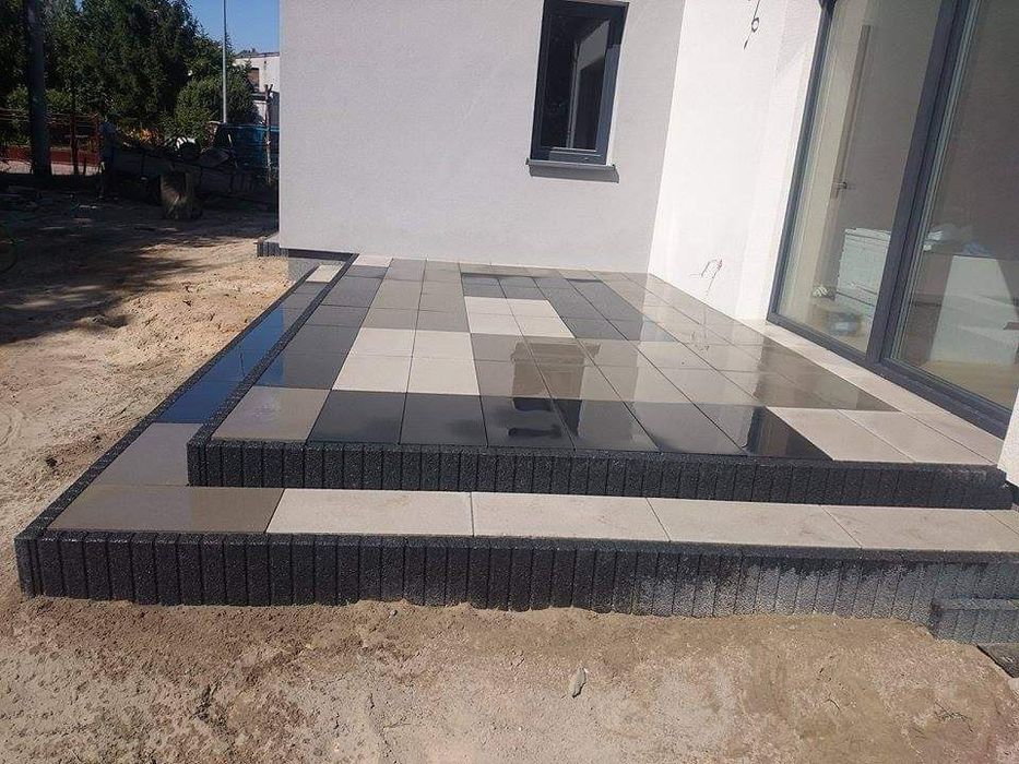 Kompleksowe układanie kostki brukowej schody,tarasy,place