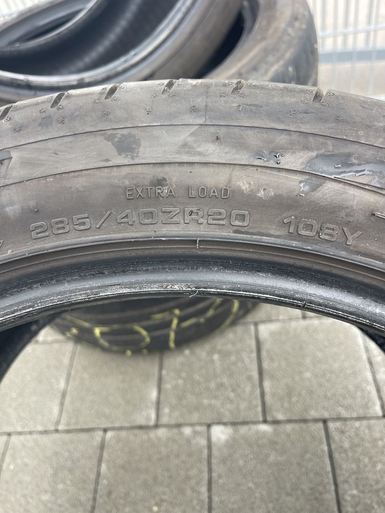 Шины гума покрышки колёса 285/40R20 Dunlop ПАРА