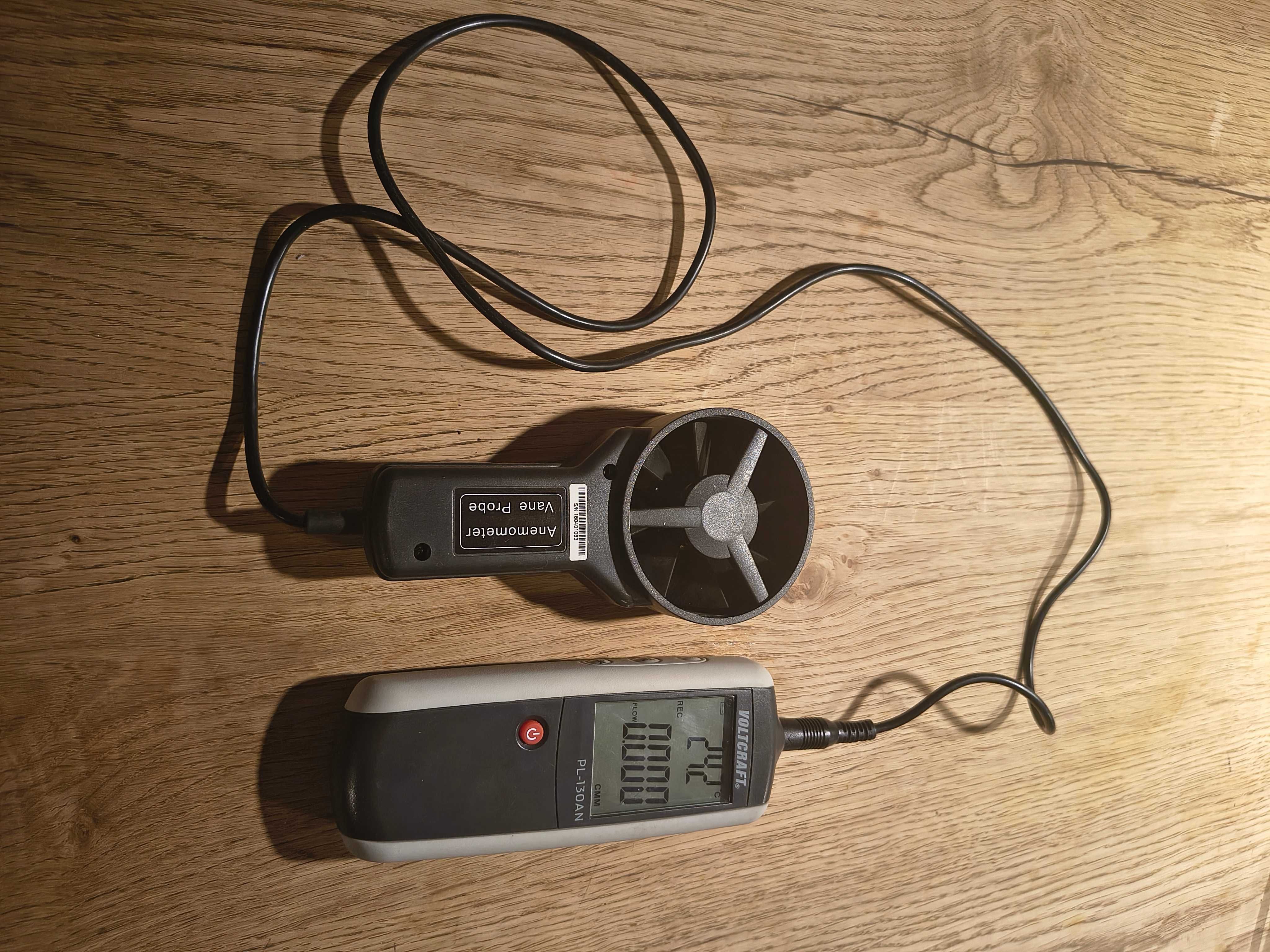 Anemometr skrzydełkowy VOLTCRAFT PL-130