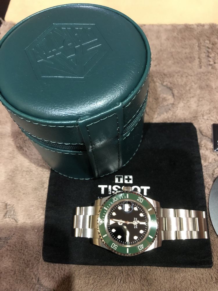 San Martin SN0019G Submariner "Starbucks" Sellita SW