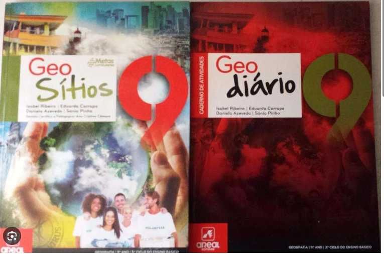 Manual e Caderno de Atividades Geo Sítios 9 Geografia 9 ano Areal