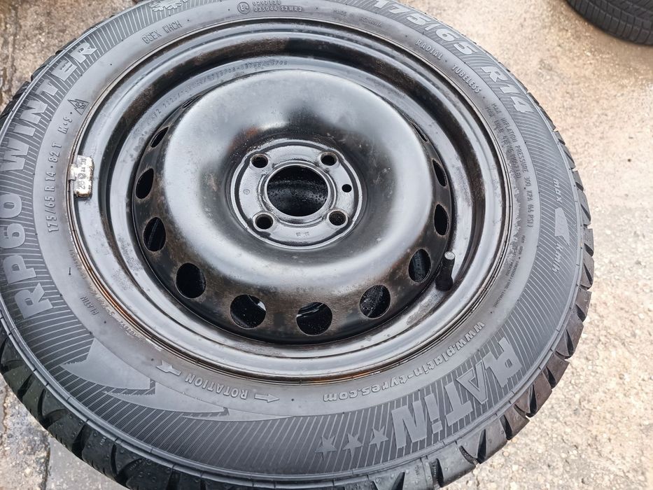 4x100 Felgi Stalowe Stal 14 Koła Zimowe Zima NISSAN MICRA Renault Clio 1 2 3 I II III Twingo  Kangoo  Thalia  5,5mm Legnica ALU-RAD 175/65