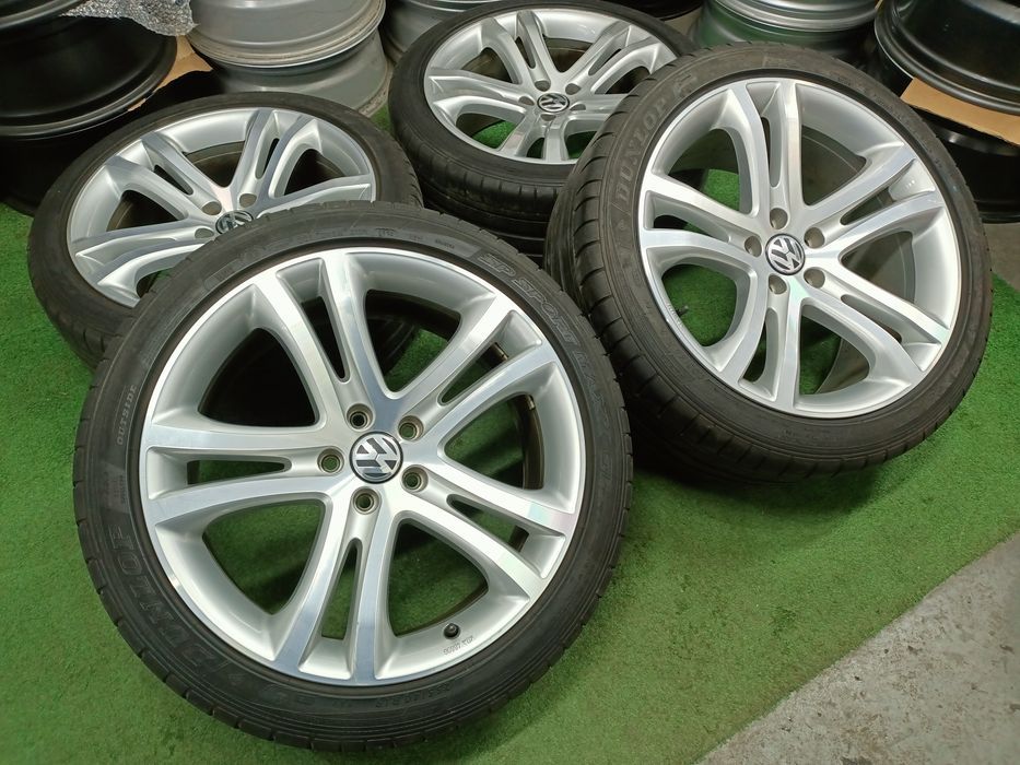 Koła 19" felgi 5x112 et33 opony 255/40/19 VW Tiguan R-line Wysyłka