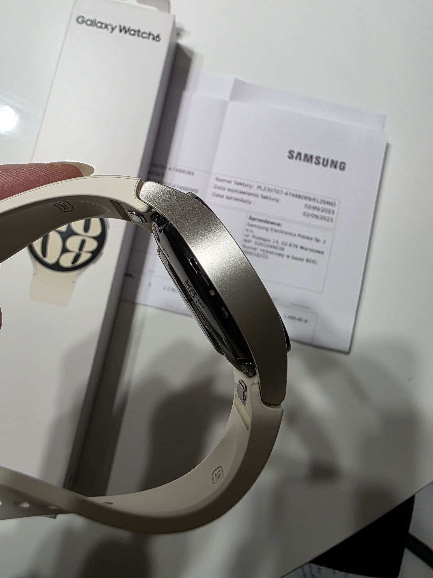 Smartwatch Samsung Galaxy Watch 6 40mm Gold złoty GW 09/2025