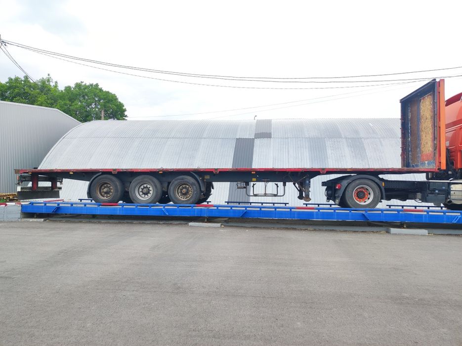 Площадка полуприцеп під солому лісовоз самоскида переобладнання