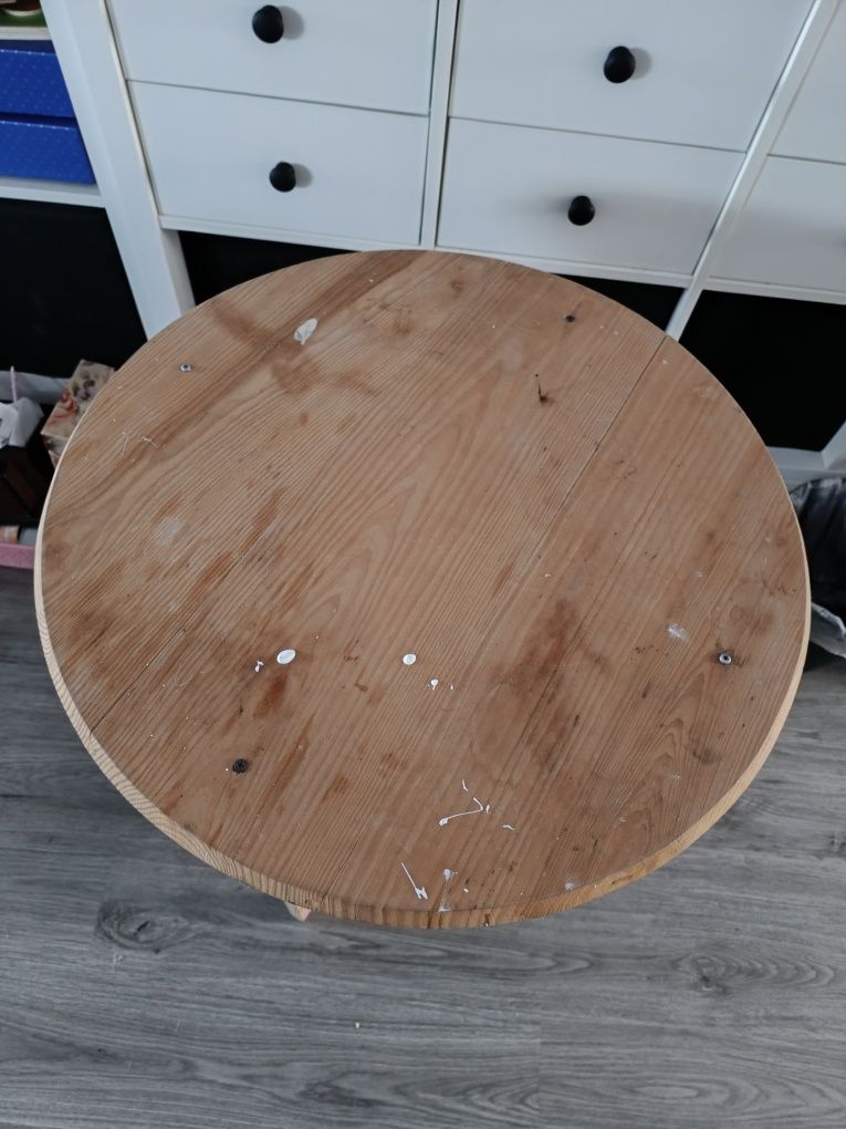 Camilha / Mesa de apoio em madeira