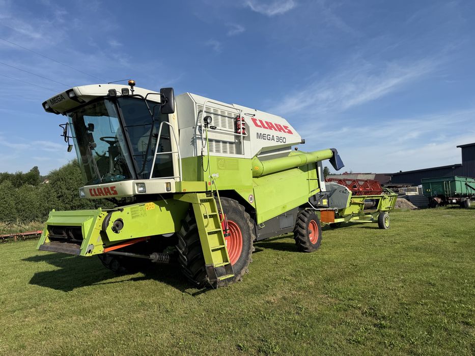 Claas Mega 360 APS Heder C510 + stół do rzepaku