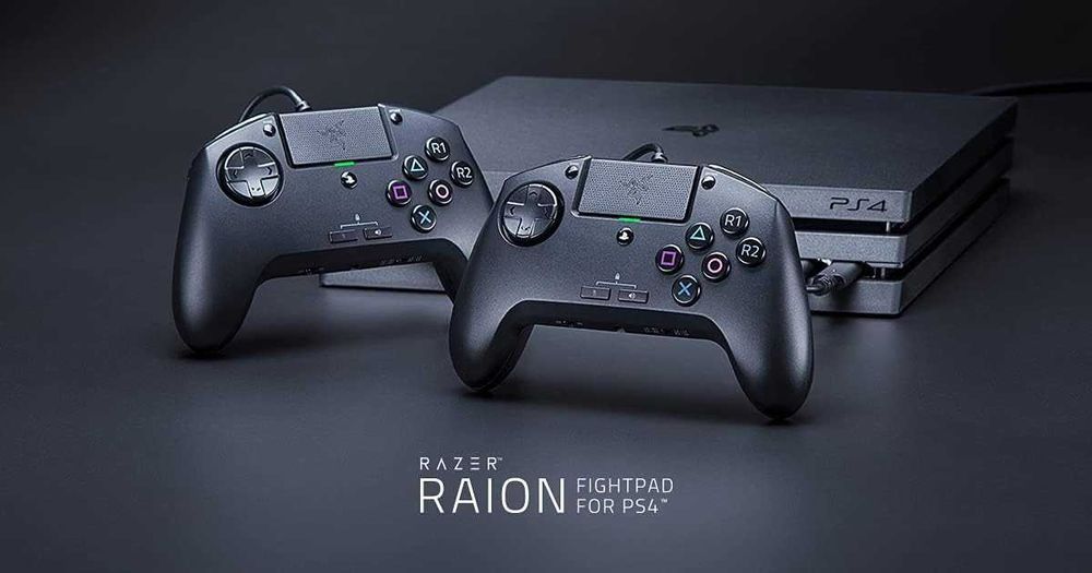 Kontroler RAZER Raion Arcade Fightpad PS4/PC 3.5 mm audio Czarny NOWY