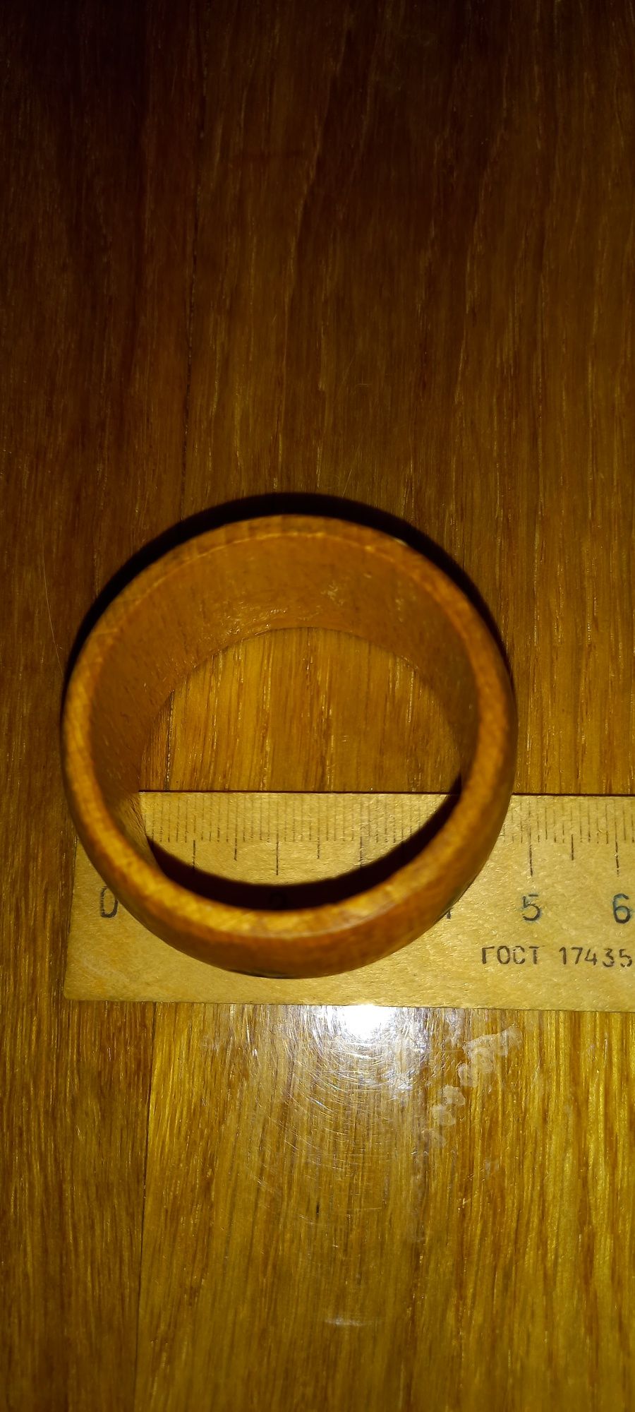 Кольцо деревяное 4,5диаметр,2,5см высота