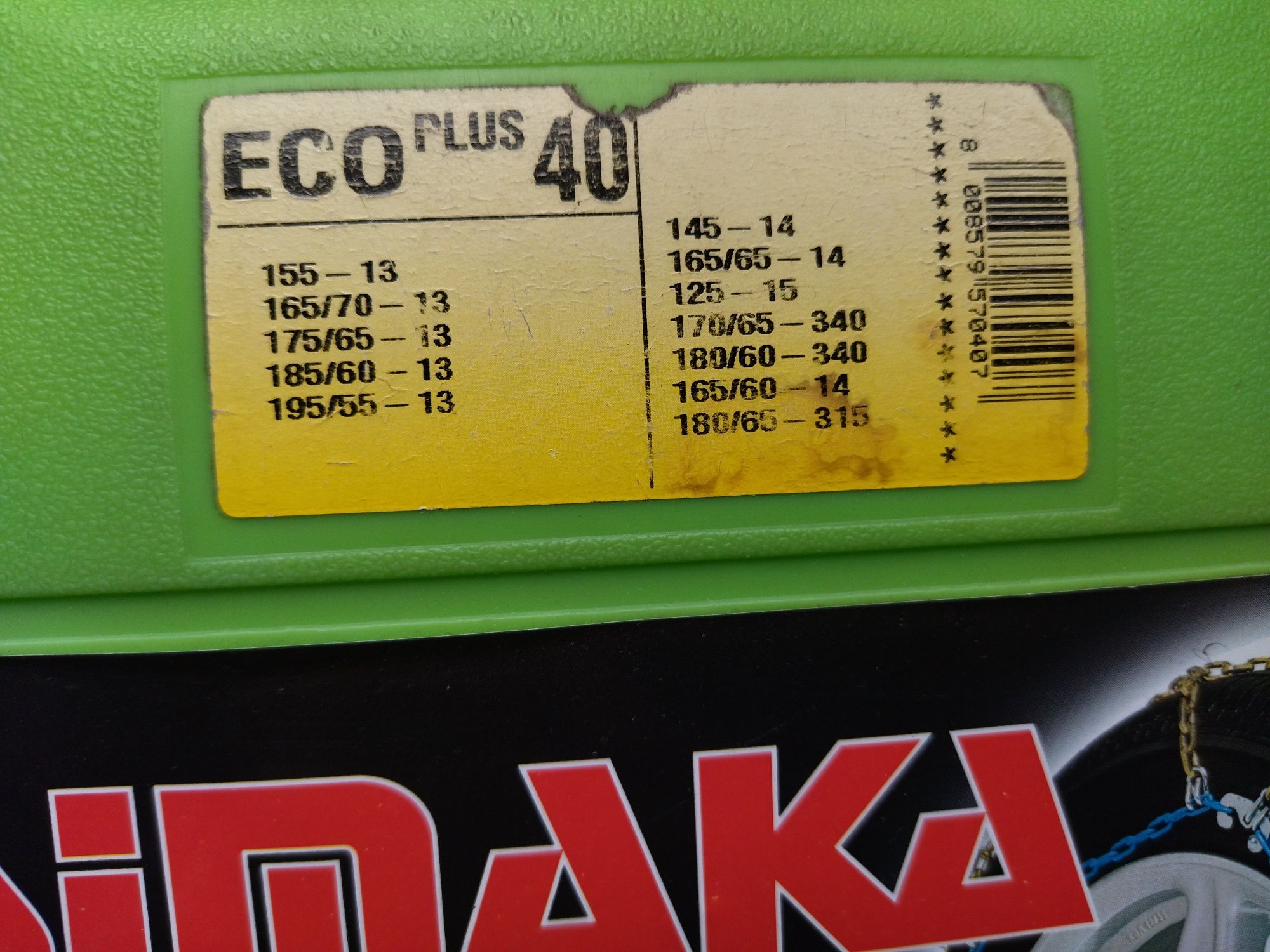 Łańcuchy na koła Simaka Eco Plus 40