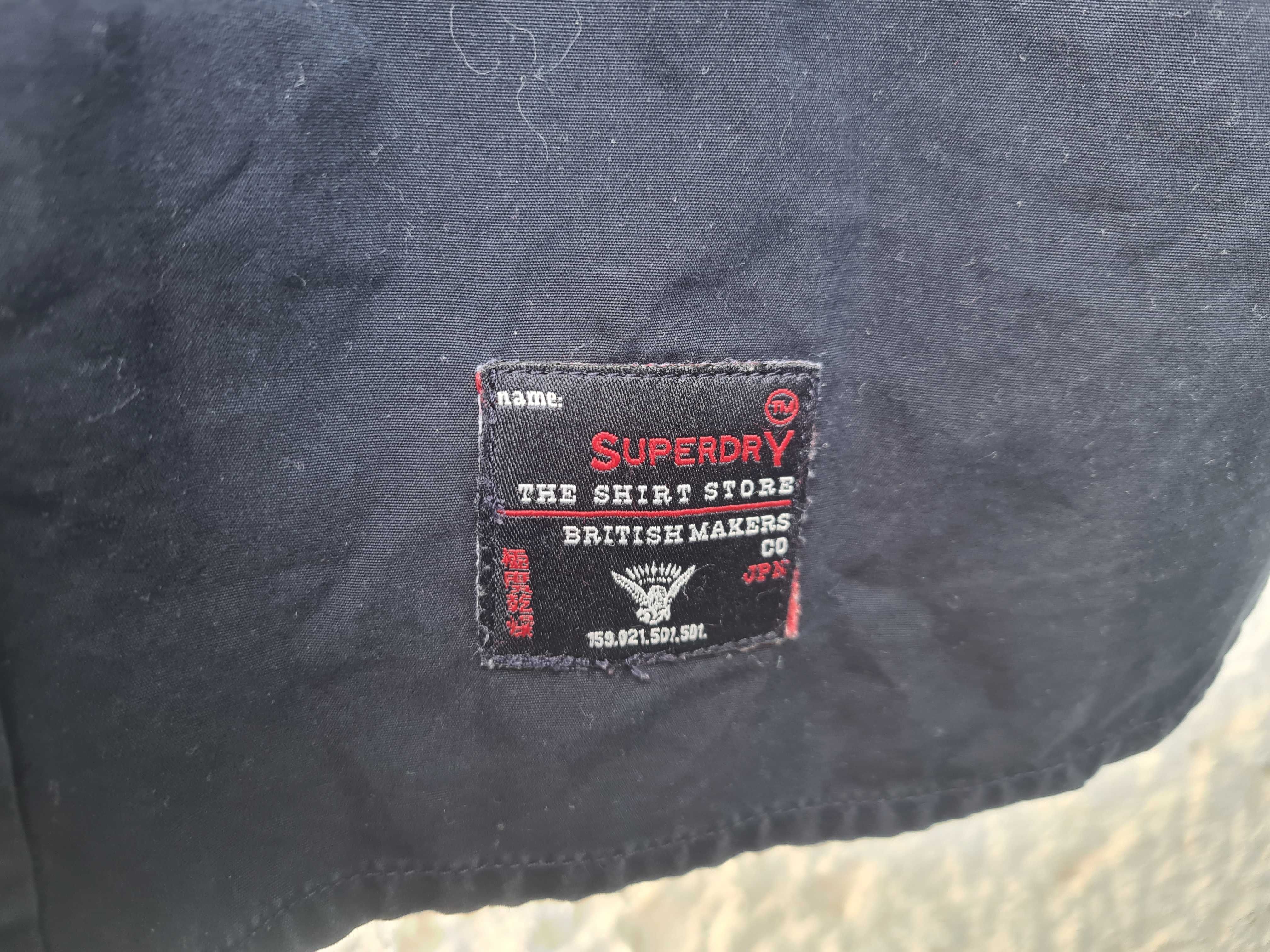 Superdry (Японія, Japan) мужская рубашка сорочка джинсовый коттон ХХL