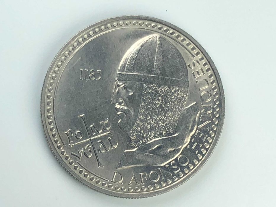 100 Escudos 1985 Cuproniquel Dom Afonso Henriques