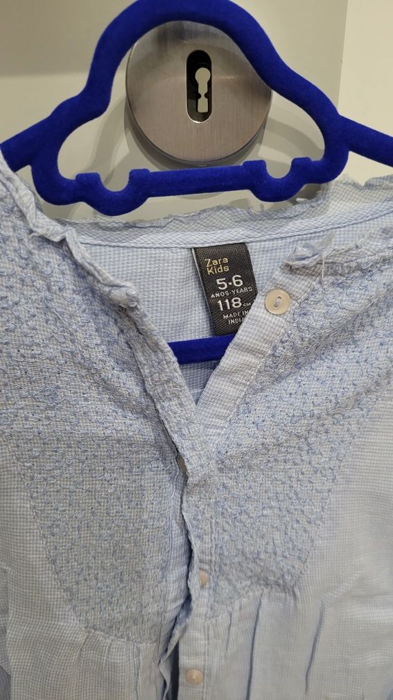 2 bluzki zestaw rozm. 118 zara i lanidor