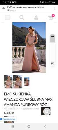 Sukienka  maxi firmy EMO Okazja!!!