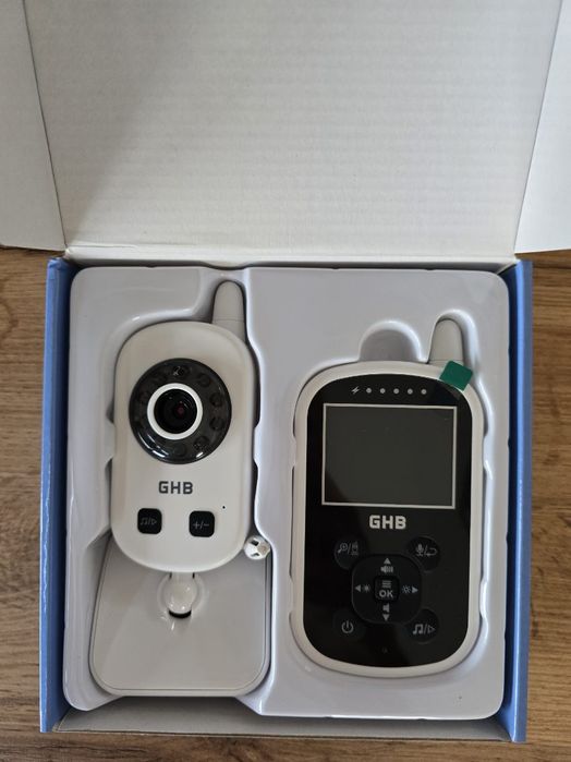 Nowa niania elektroniczna GHB biała z trybem nocnym Full HD UU24