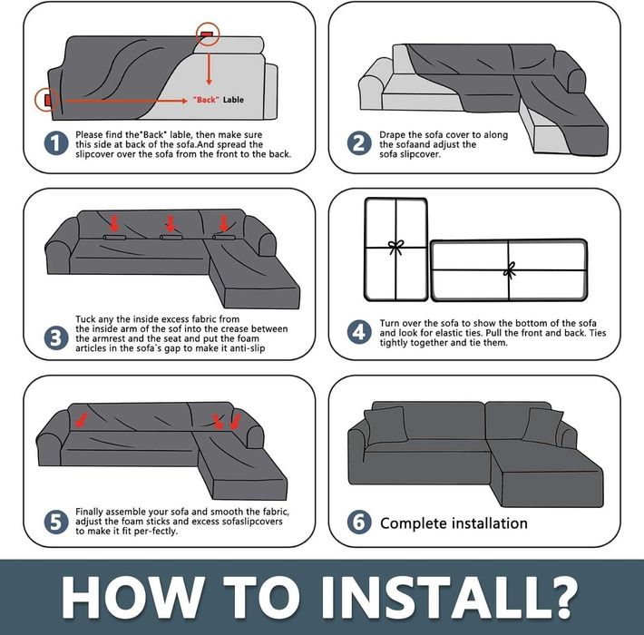 Nowy pokrowiec na sofę /ochraniacz na narożnik / 1+2 / szezlong !4701!