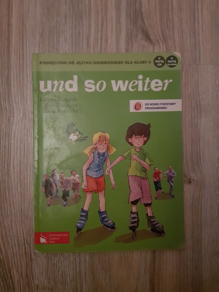 Podręcznik do języka niemieckiego Und so weiter klasa 5 PWN