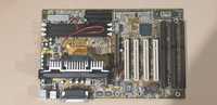 RETRO Motherboard P2XBL e Processador CPU Pentium MMX 350mhz