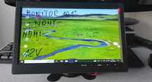 PodoFo 10.1 "LCD HD Monitor Mini TV i komputerowy Monitor VGA HDMI 12V