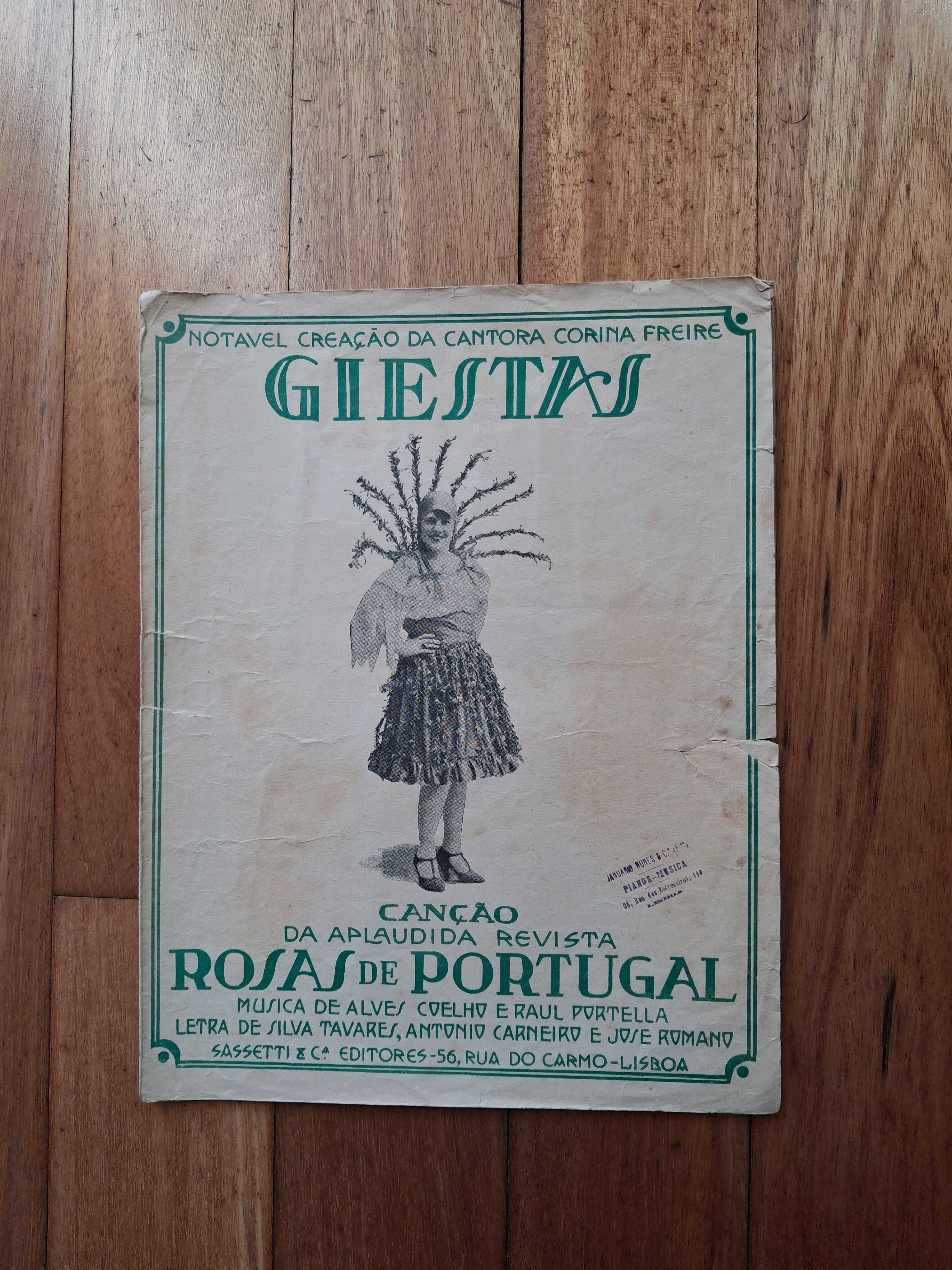 Conjunto 7 Partituras para Piano Antigas (1940/1945) - Revista