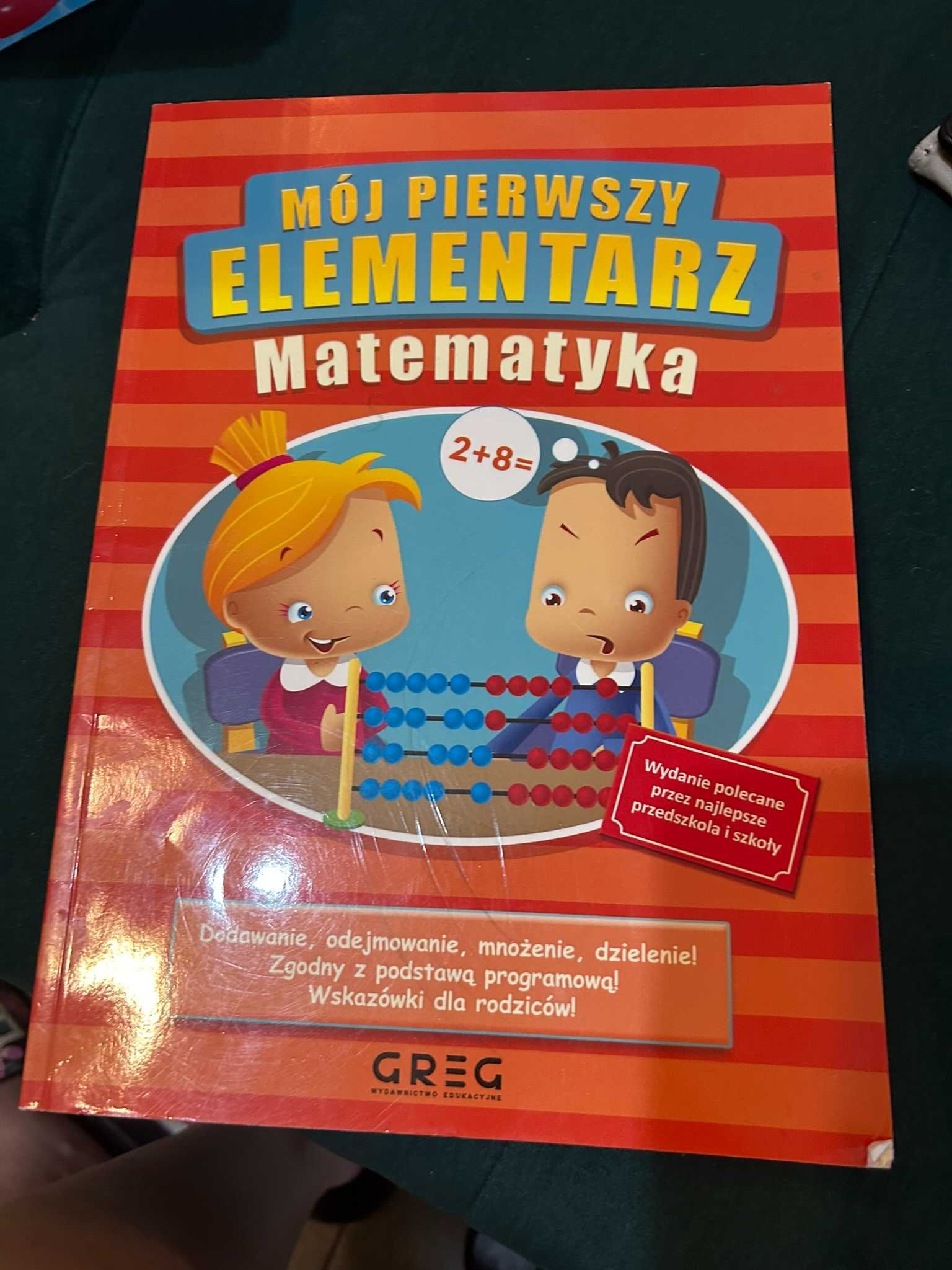Mój pierwszy elementarz matematyka greg
