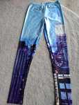 Legginsy we wzory lycra S M leginsy