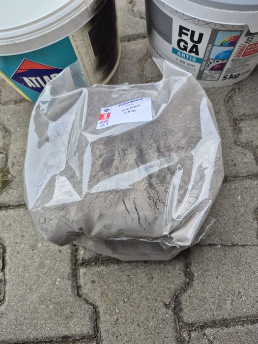 Nowa fuga 5kg srebrny szary orzech