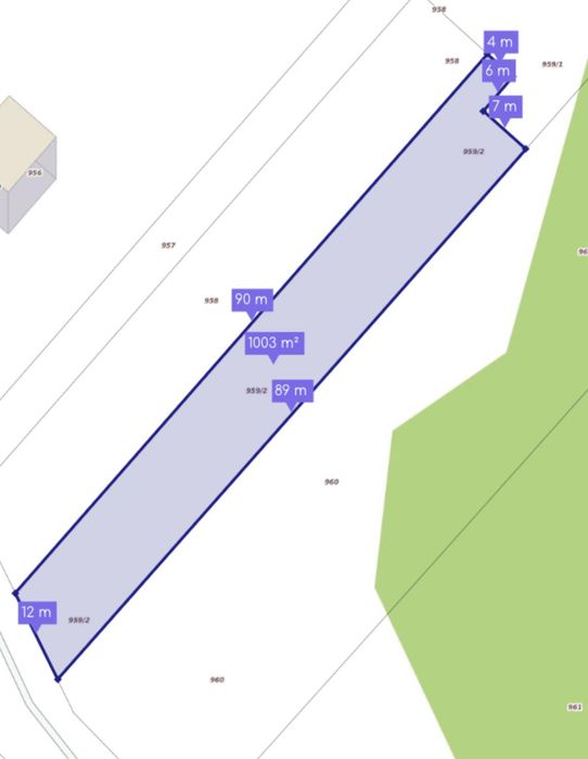 Działka 1003 m² | Stefanków, gm. Chlewiska | Gotowa na Twój dom