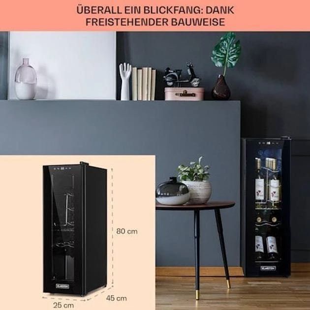 УЦІНКА Винний холодильник KLARSTEIN Shiraz 12 Slim Uno (10034625)