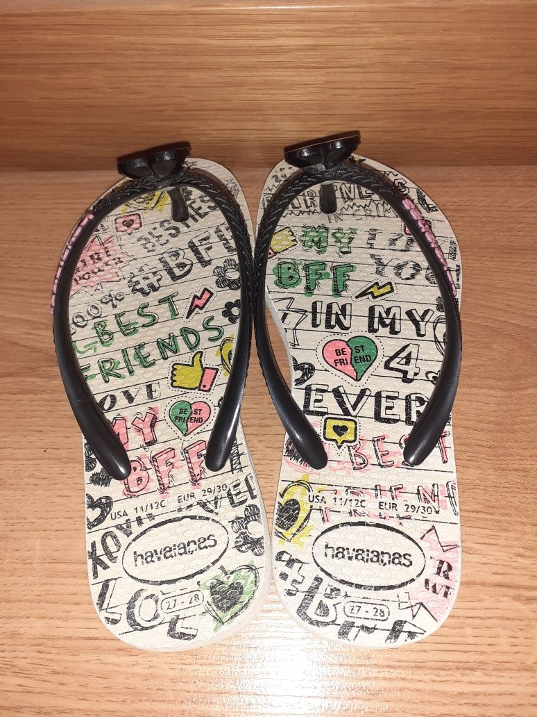 Chinelos havaianas, tamanho 27-28