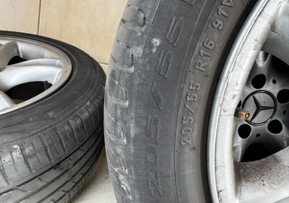 Felgi 16” 5x112 z oponami (MERC, AUDI, BMW, VW)