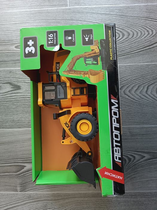 Экскаватор автопром.пианино.машинки