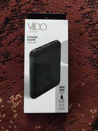 Vido charge Powerbank 4000mh czarny
W zestawie kabel USB.