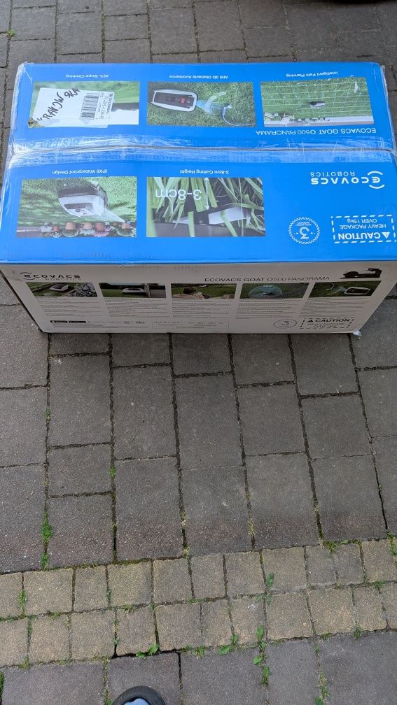 Robot koszący Ecovacs panorama o500