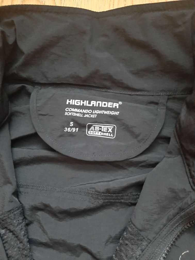 kurtka męska softshell highlander S