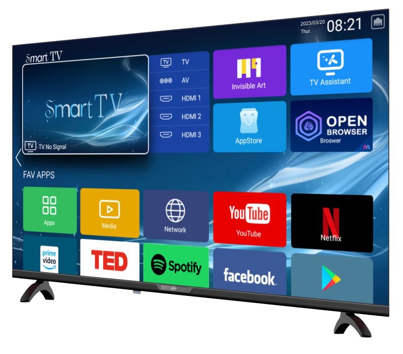 Smart TV de 43' marca eSmart novo na caixa