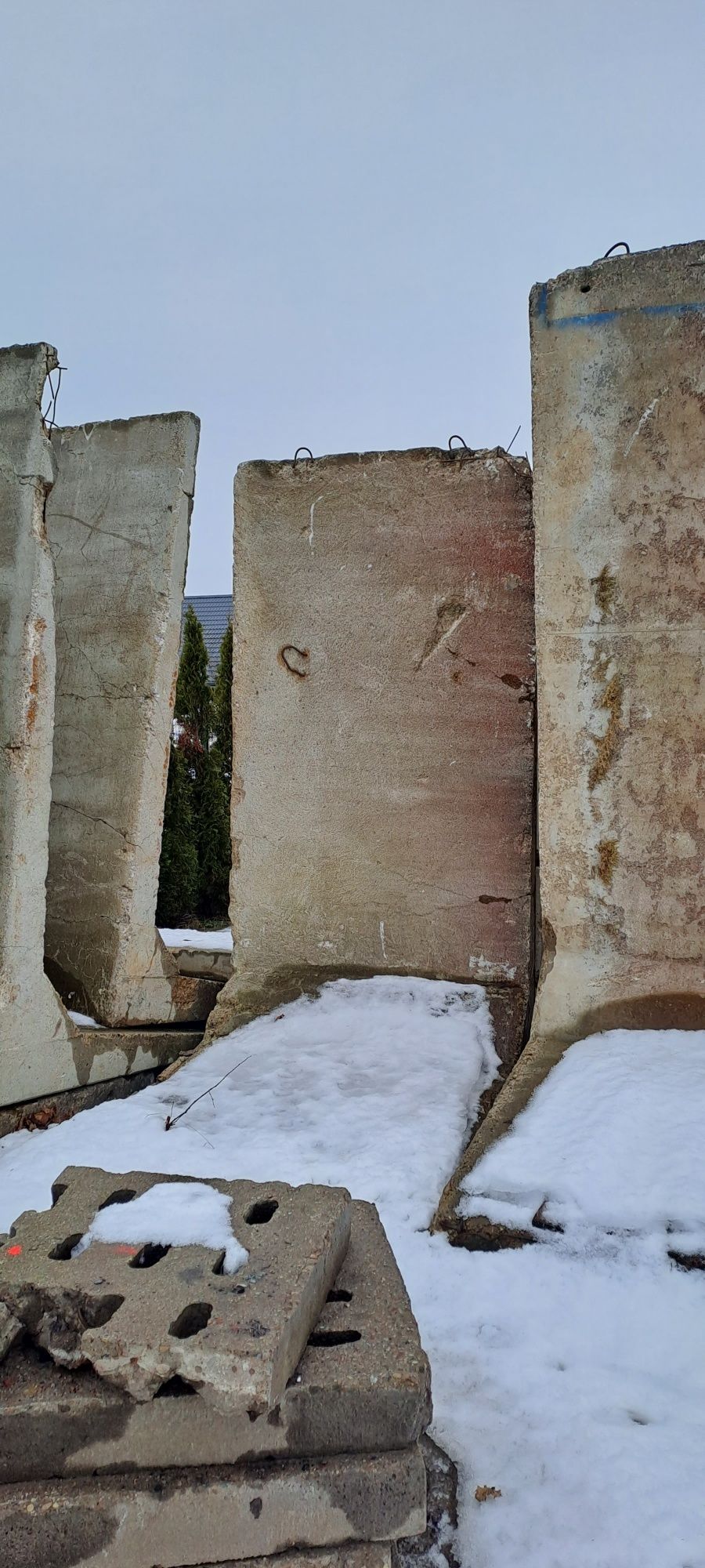 3mx1.5m Elki mury oporowe ściany oporowe płyty betonowe drogowe