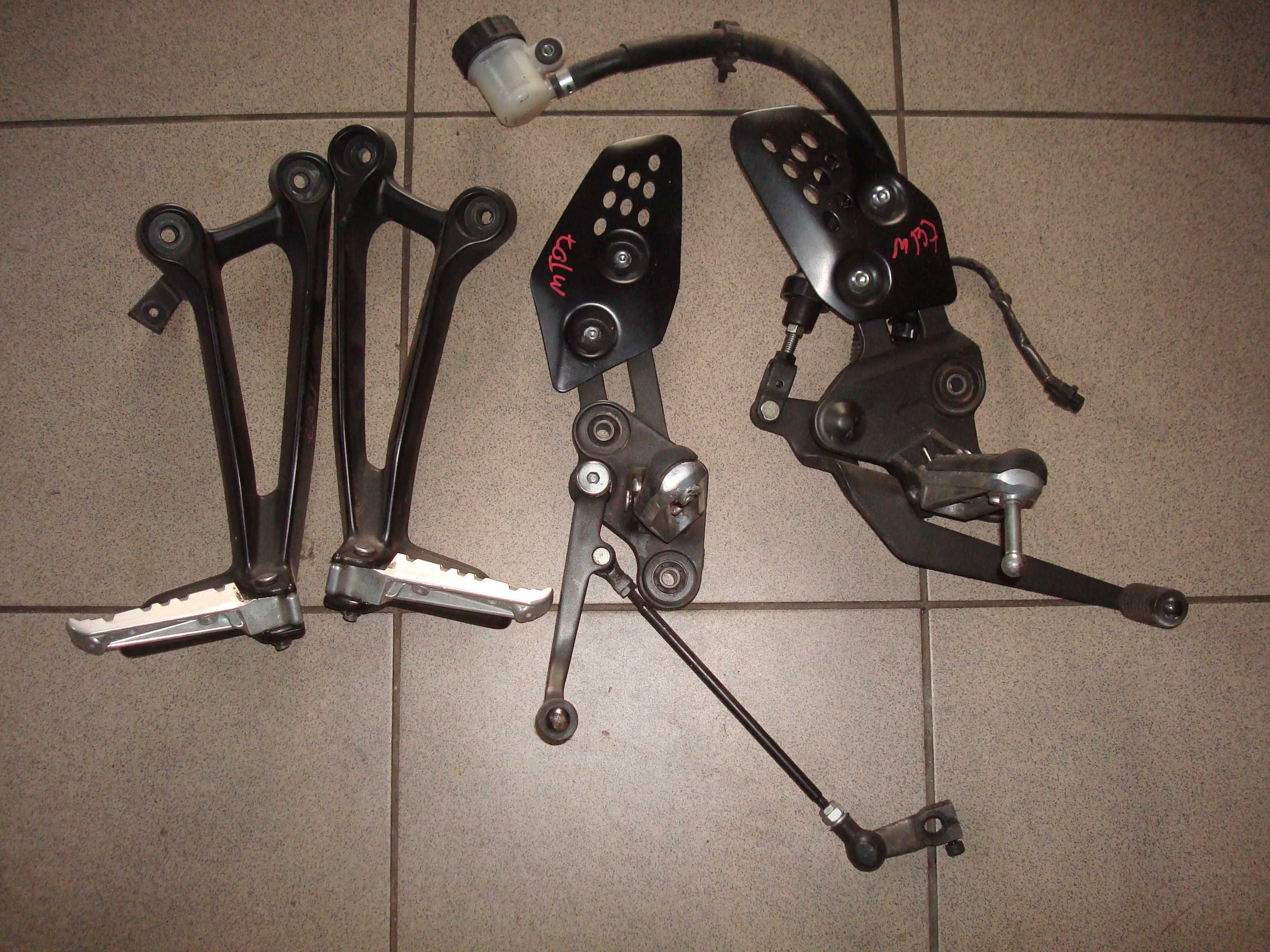 Yamaha MT07 20r set prawy lewy części