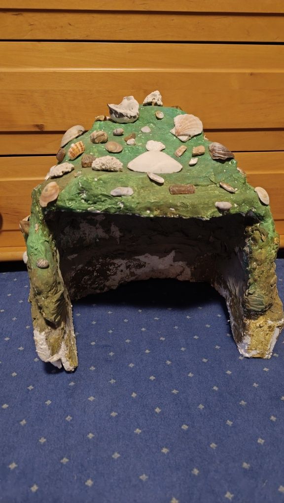 Domek dla żółwia (lub innego zwierzątka)- ręcznie robiony, mocny-6,5kg